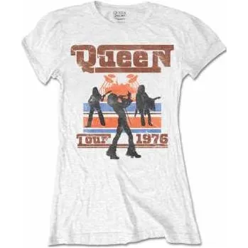 Pánské tričko Merch Queen: Dámské Tričko 1976 Tour Silhouettes XXL