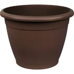 Květník NAXOS plastový hnědý 60x45cm