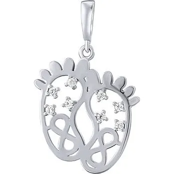 Přívěsek Stříbrný přívěsek mateřství Francis s Brilliance Zirconia PRGAZP0636PS