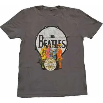 Pánské tričko Merch The Beatles: Tričko Sgt Pepper & Drum L