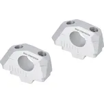 SW Motech Zvýšení řídítek 28mm polohovatelné stříbrné