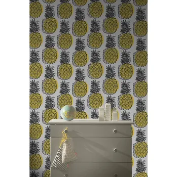 Tapeta Coloray Fototapeta Stylové ananasy Samolepící Fototapeta Vliesová 250 x 250 cm coloraydecor-f-ss-468392744