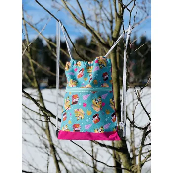 Wet bag / Pytel na plavky VARIANTA: Tyrkysový Piráti