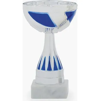 Cinkili Pohár C23073 stříbrný/modrý Označení: E, Výška: 11 cm, Průměr: 70 mm