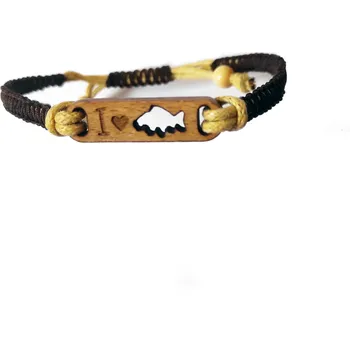 Náramek Náramek pro rybáře Barva: Hnědá