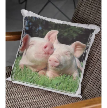 Dekorativní polštářek Polštář Prasátka 29 x 29 cm