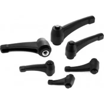 Dveřní kování M10 Přestavitelná klička,páčka, matice plast 65 (EX65M10)