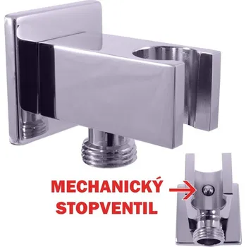Sprchový držák Slezák RAV MD0751 Držák sprchy s integrovaným stop ventilem
