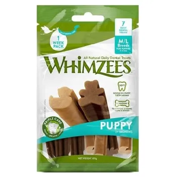 Péče o psí chrup WHIMZEES Dental Puppy M/L 7 ks