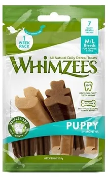 Péče o psí chrup WHIMZEES Dental Puppy M/L 7 ks