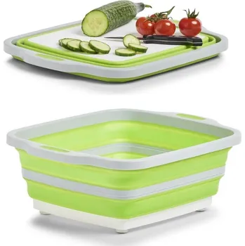 Kuchyňské náčiní Kuchyňská miska, krájecí deska, 2v1, 40 x 32 x 14 cm, ZELLER