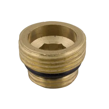 Ventil Adaptér pro připojení radiátorů 1/2"x3/4" ploché těsnění - 1/2"x3/4" plocha 422