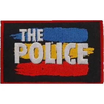 Nášivka Merch The Police: Nášivka 3 Stripes Logo The Police