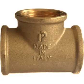 Fitinka EFFEBI - Itálie | T-kus mosazný (vnitřní závity) - MOSAZ - EFFEBI - 3/8" TOF LINK 130