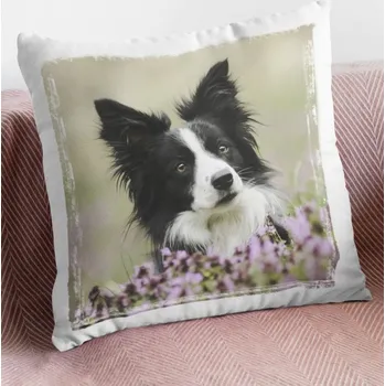 Dekorativní polštářek Polštář Pes 7 29 x 29 cm