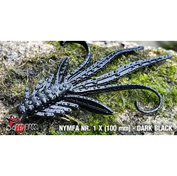 Umělá nástraha Nymfa Redbass Nr. 1 X 100 mm Dark Black