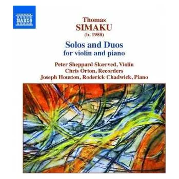 Zahraniční hudba CD Roderick Chadwick: Solos And Duos For Violin And Piano 2019