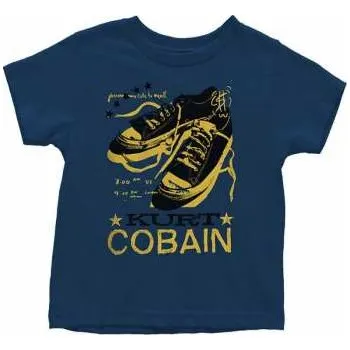 Pánské tričko Merch Kurt Cobain: Dětské Toddler Tričko Laces 12 měsíců