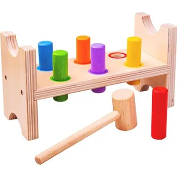 Dřevěná hračka Zatloukačka