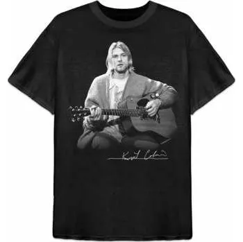 Merch Kurt Cobain: Tričko Guitar Live Photo XXL
