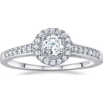 Prsten Stříbrný prsten AMELIA s Brilliance Zirconia velikost obvod 48 mm FNJSM001-obvod 48 mm