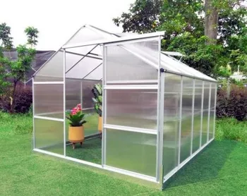 zahradní skleník VeGA 8000 Strong-22 2,08 x 3,03 m PC 4 mm stříbrný
