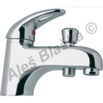 Vodovodní baterie PAINI - Itálie | GEOS LUXUS 65.106 páková stojánková vanová bez příslušenství (vodovodní baterie) - CHROM GLUX65.106