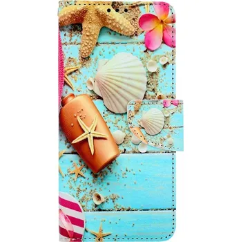 Pouzdro na mobilní telefon Pouzdro Vivo Y11s knížkové Mušle (kryt neboli obal na Vivo Y11s)