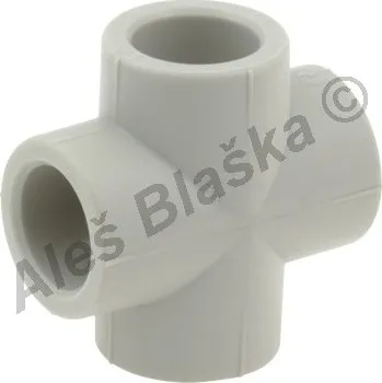 Instalatérský materiál PPR kříž tvarovka plastová navařovací - 25 PPR1920