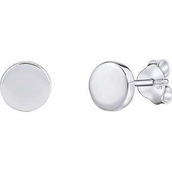 Náušnice Stříbrné náušnice pecky Tyra 6 mm - dámské i dětské PRM11584