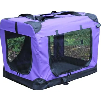 klec pro psa Klec pro psa, přepravní klec, látková přepravka, vel. 2XL fialová (BX1-XXL)