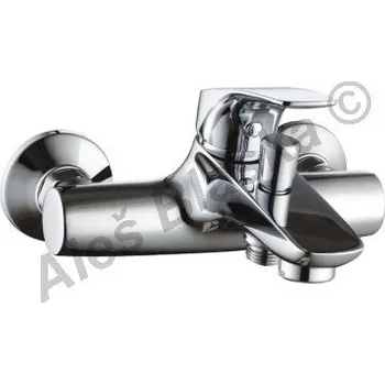 Vodovodní baterie BEST DESIGN GB páková nástěnná vanová a sprchová bez příslušenství (vodovodní baterie) - rozteč 100mm, CHROM GB8599 , GB8598