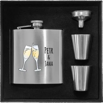 Placatka Placatka v krabičce Skleničky se jmény