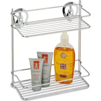 Drátěná police HUKA STICK 1917 police 2 patra 25x12x28 cm