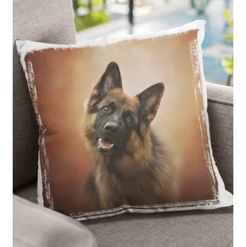 Dekorativní polštářek Polštář Pes 10 29 x 29 cm