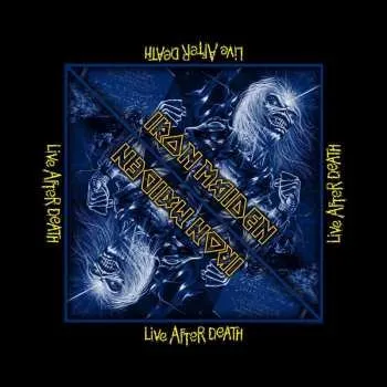 Pokrývka hlavy Merch Iron Maiden: Šátek Live After Death