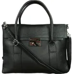 Vera Pelle Kožená elegantní kabelka černá 2323 D28 BLK