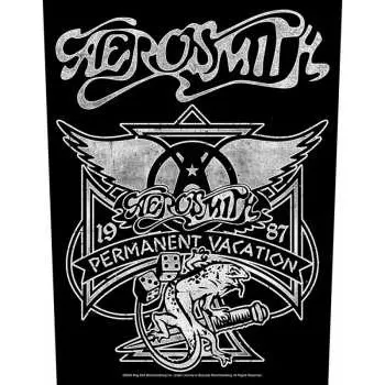 Nášivka Merch Aerosmith: Zádová Nášivka Permanent Vacation