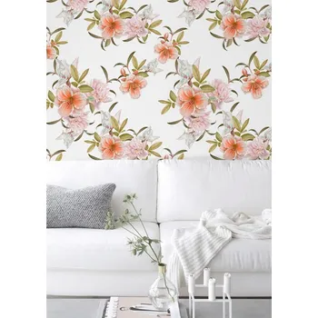 Tapeta Coloray Fototapeta Jarní květiny na větvičkách Samolepící Fototapeta Vliesová 250 x 250 cm coloraydecor-f-as-181819492