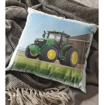 Dekorativní polštářek Polštář Traktor 3 29 x 29 cm