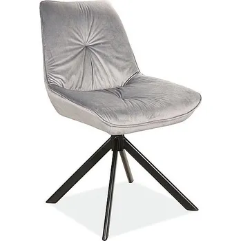 Jídelní židle Jídelni židle černá/šedá Bluvel 28 BOOGIE I VELVET