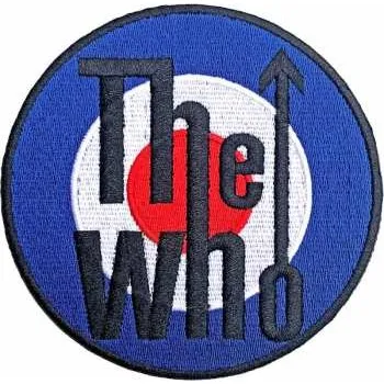 Nášivka Merch The Who: Nášivka Target Logo The Who Bordered