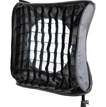 Fotoateliérová technika Easy softbox 50x50cm s voštinou a kruhovým otvorem (SB5050GR)