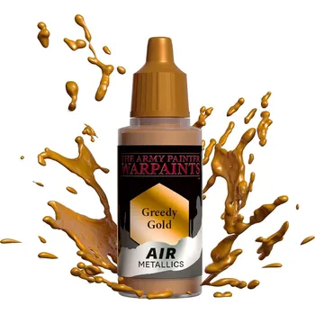 Modelářská barva Army Painter Paint Metallics: Air Greedy Gold 18 ml