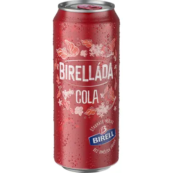 Limonáda Birell Cola 4× 0,5 l plech