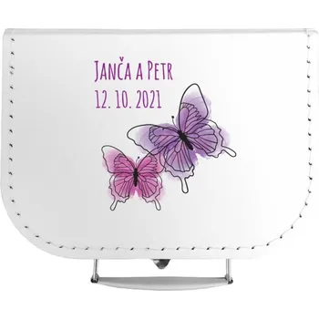 Školní kufřík Kufřík Motýlci se jmény