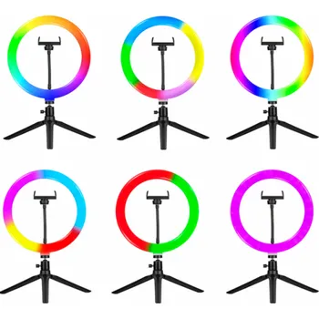 Lampička Kruhová lampa Tracer 46807 RGB