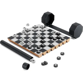 Desková hra Umbra Šachy/dáma ROLZ černá