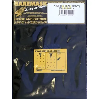 Plastikový model HGW 1/72 Mask Ki-61 Id HIEN (TONY) (TAM)
