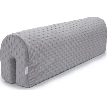 Příslušenství pro dětskou postel a kolébku Chránič na dětskou postel MINKY 90 cm - šedý